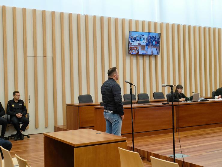 Juan Carlos Santórum, ante o tribunal da sección quinta da Audiencia Provincial de Pontevedra / Europa Press - Arquivo