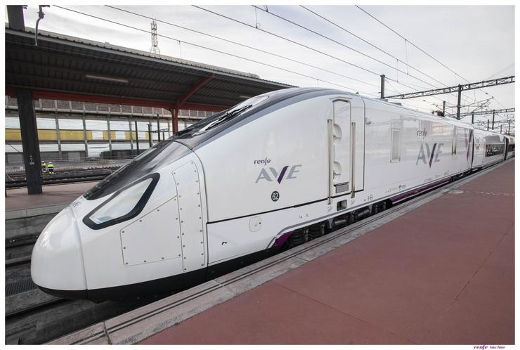 Arquivo - Imaxe dun dos trens. RENFE - Arquivo 