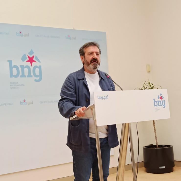 Luís Bará, deputado do BNG / Europa Press