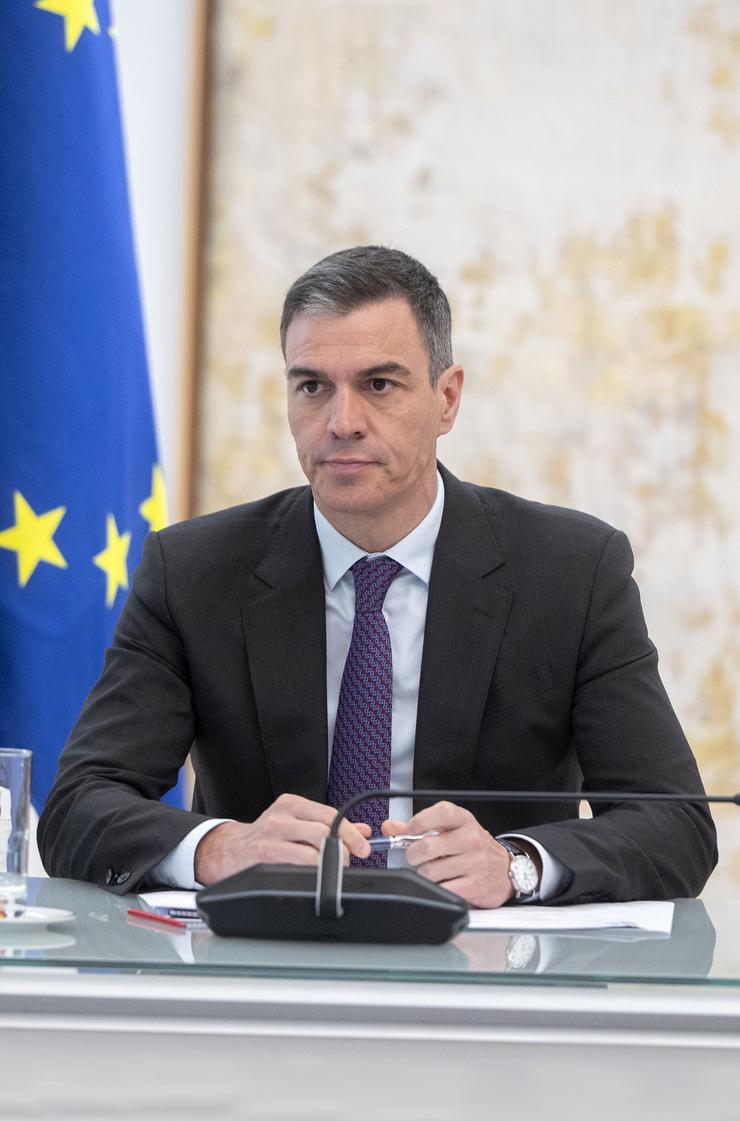 O presidente do Goberno, Pedro Sánchez.. Alberto Ortega - Europa Press