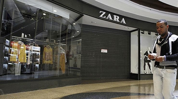 Tenda de Zara en Caracas 