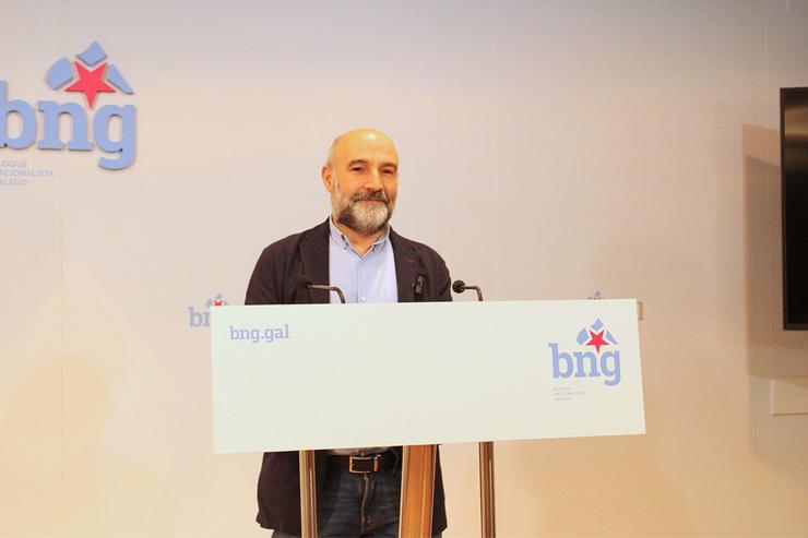 O deputado do BNG no Congreso, Néstor Rego / BNG