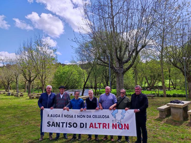 Alcaldes da zona na que tería incidencia a factoría que Altri pretende instalar en Palas de Rei.. ULLOA VIVA / Europa Press