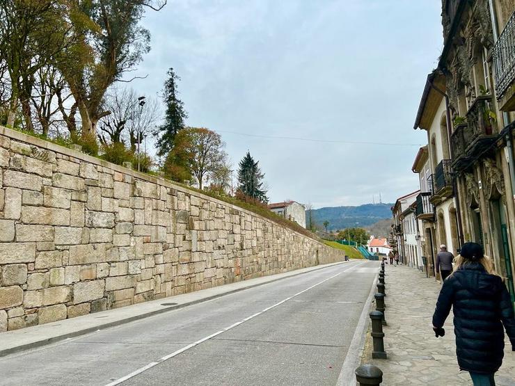 Rúa do Pombal, en Santiago / Concello de Santiago