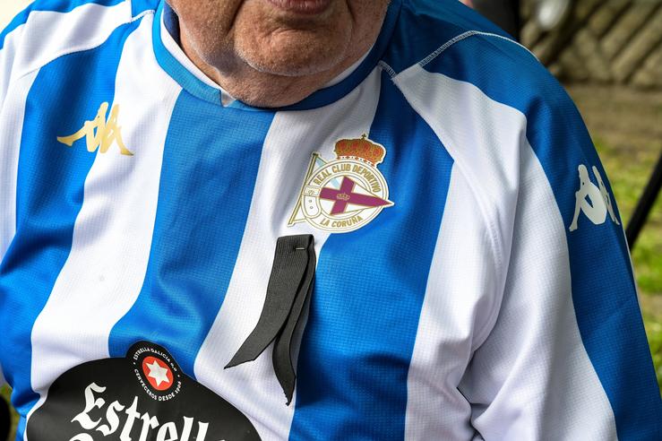 Un seguidor do Deportivo 