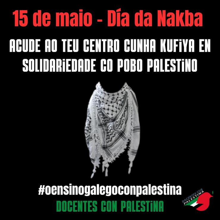 A iniciativa /Docentes con Palestina