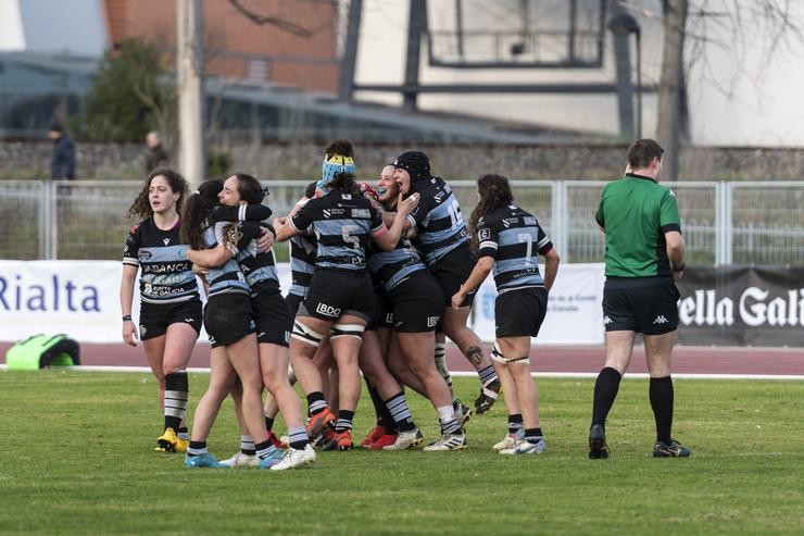 O equipo de rugby femenino Crat