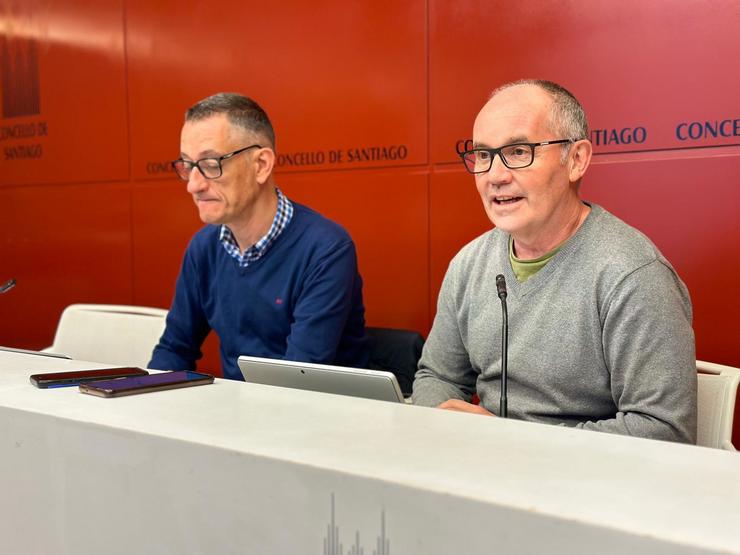 Presentación da nova liña de autobús a Lavacolla.. CONCELLO DE SANTIAGO / Europa Press