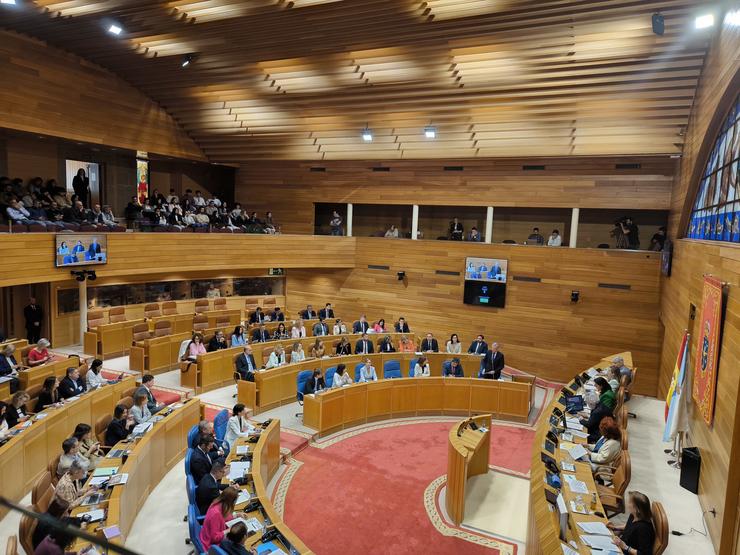 Pleno do Parlamento de Galicia do 29 de maio de 2024 / Europa Press