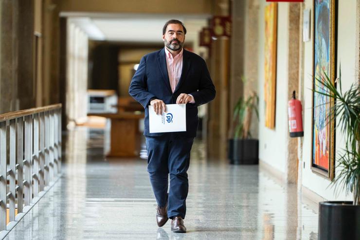 O portavoz parlamentario do PP de Galicia, Alberto Pazos Couñago / PPDEG