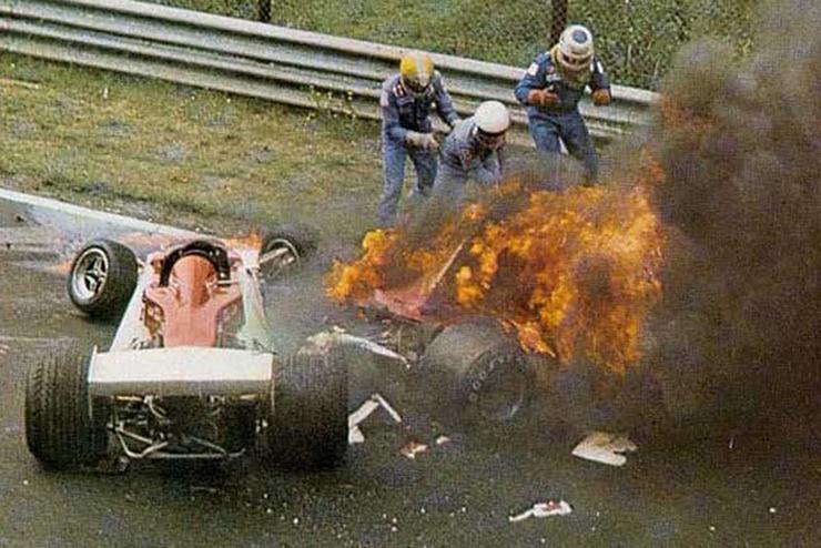 Accidente de Niki Lauda no Gran Premio de Alemaña 