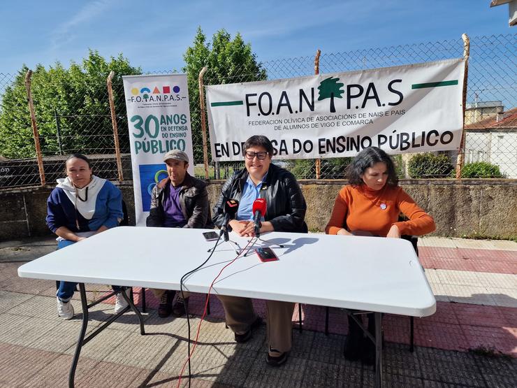 Iria Salvande durante a rolda de prensa / PEDRO DAVILA