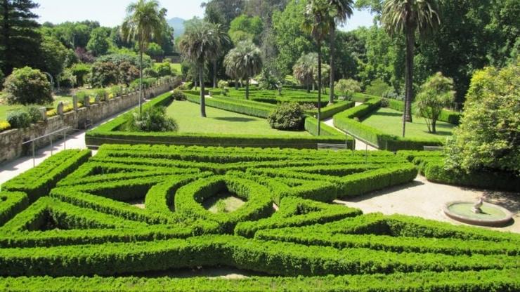 Xardíns do Pazo Quiñones León en Vigo 