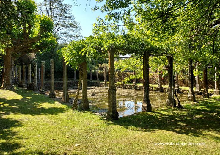 Xardíns do Pazo de Rubianes en Vilagarcía de Arousa 