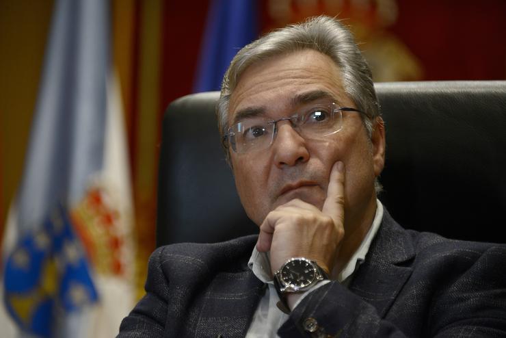 Arquivo - O presidente da Deputación de Ourense, Luís Menor. Rosa Veiga - Europa Press - Arquivo