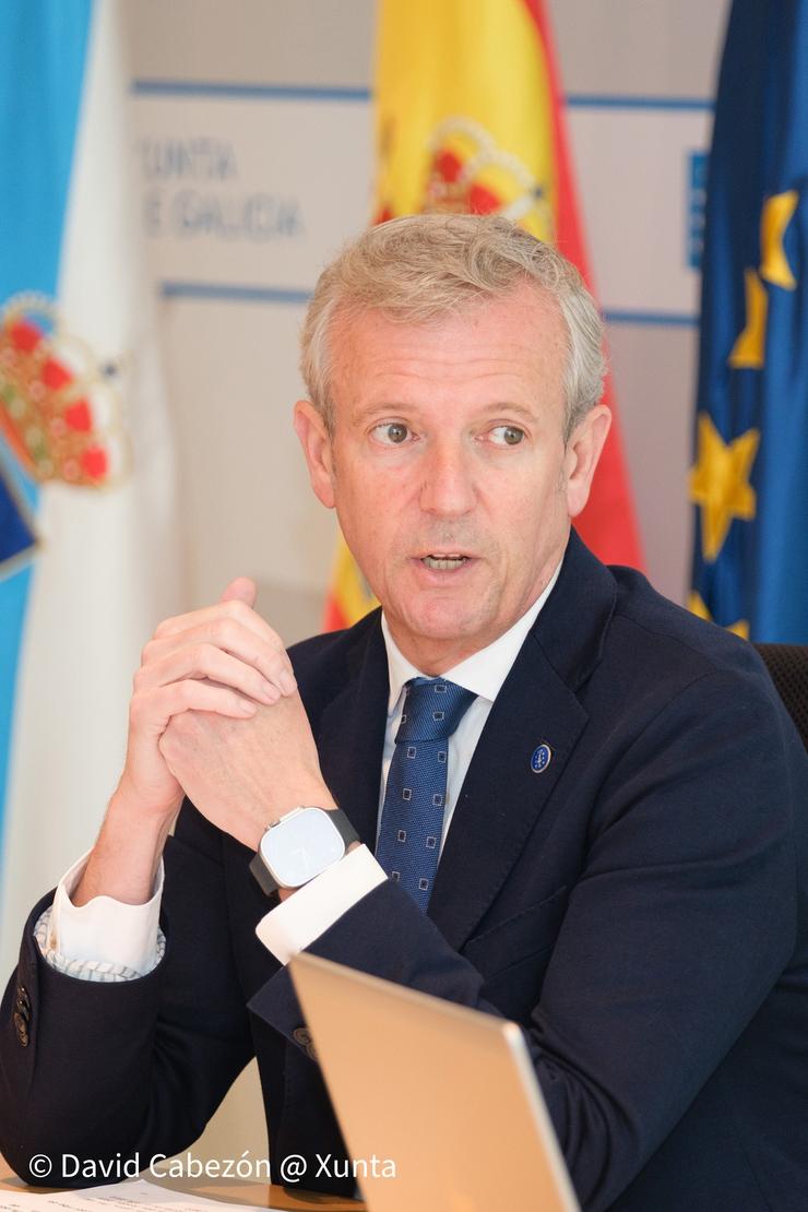 Rueda preside o Consello da Xunta.. Xunta de Galicia