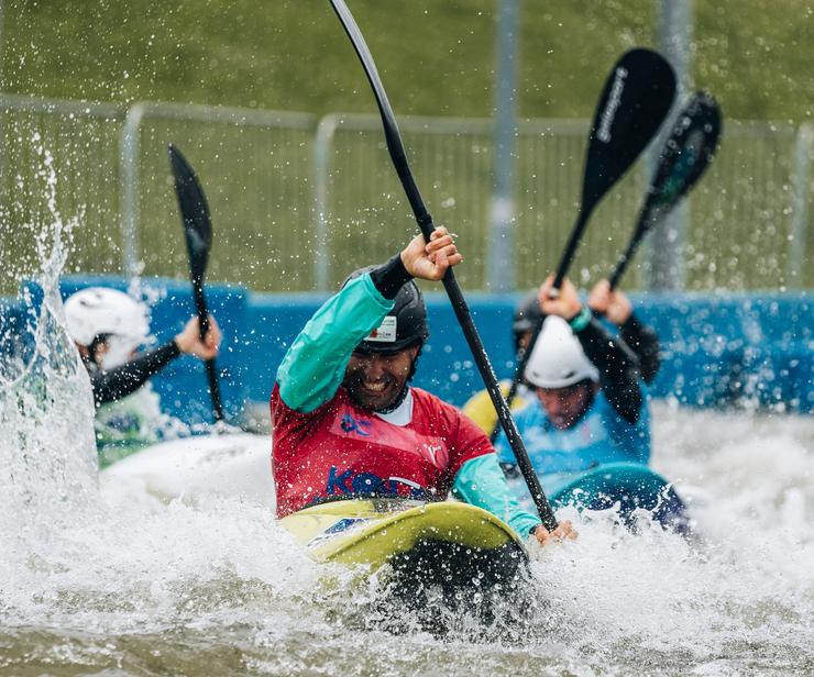 O tomiñés Manu Ochoa participa nos Xogos Olímpicos na modaidade de caiac cross / Concello de Tomiño