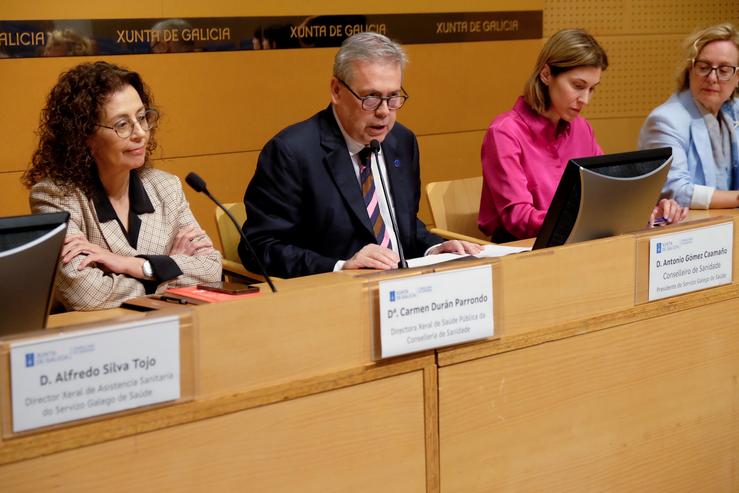 O conselleiro de Sanidade, Antonio Gómez Caamaño, preside o Consello Asesor de Pacientes / XUNTA