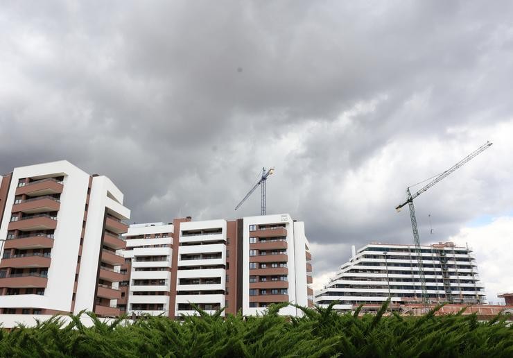 Edificación de vivendas.. Marta Fernández Xara - Europa Press / Europa Press