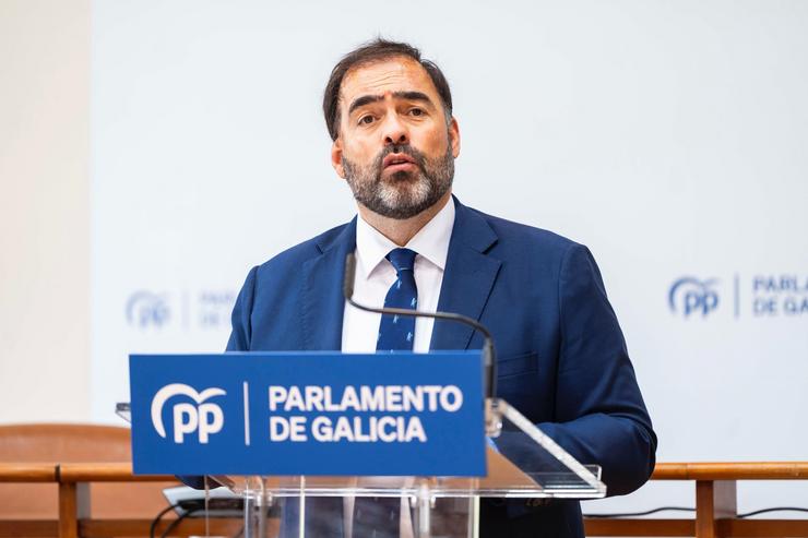 O portavoz do PP galego no Parlamento de Galicia, Alberto Pazos Couñago / PPDEGALICIA