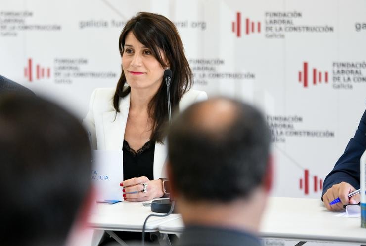 Fotos Xunta/Vivndaplanificacn/A Conselleira De Vivenda E Planificación De Infraestruturas, María Martínez Allegue, Mantén Un Encontro Coa Federación Galega Dá Construción. Xunta de Galicia / Europa Press