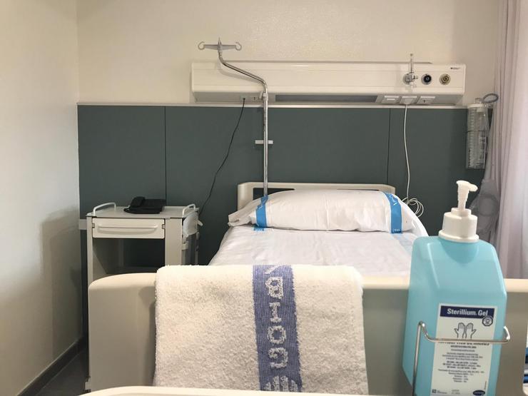 Arquivo - Imaxe de recurso 1 do Hospital Xeral de Mallorca, cama, habitación, centro hospitalario, Palma, arquivo. EUROPA PRESS - Arquivo / Europa Press