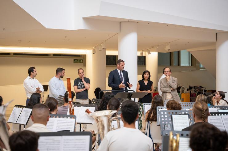 Máis de 60 músicos participan na formación musical da Banda Sinfónica Galega ata o 3 de agosto.. XUNTA / Europa Press