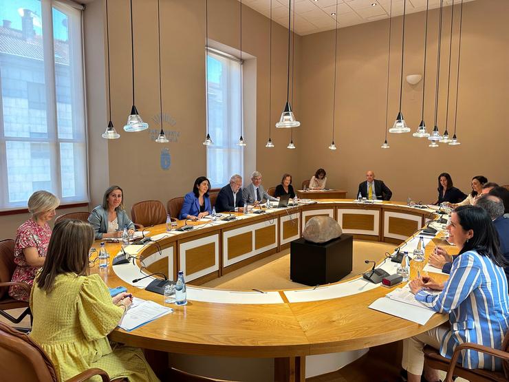Reunión da Xunta de Portavoces. PARLAMENTO DE GALICIA / Europa Press
