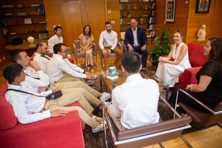 A Xunta pon en valor o talento do equipo de Down Ourense que gañou a liga Nacional de Debate.. XUNTA / Europa Press