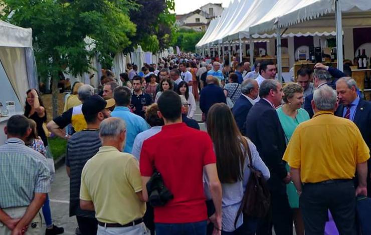 Foto do ambiente do Festival do Viño (2018). Foto: CRDORS