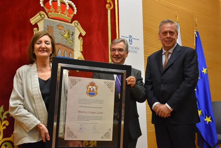 A cardióloga Marisa Crespo nomeada filla predilecta da provincia de Ourense / XUNTA