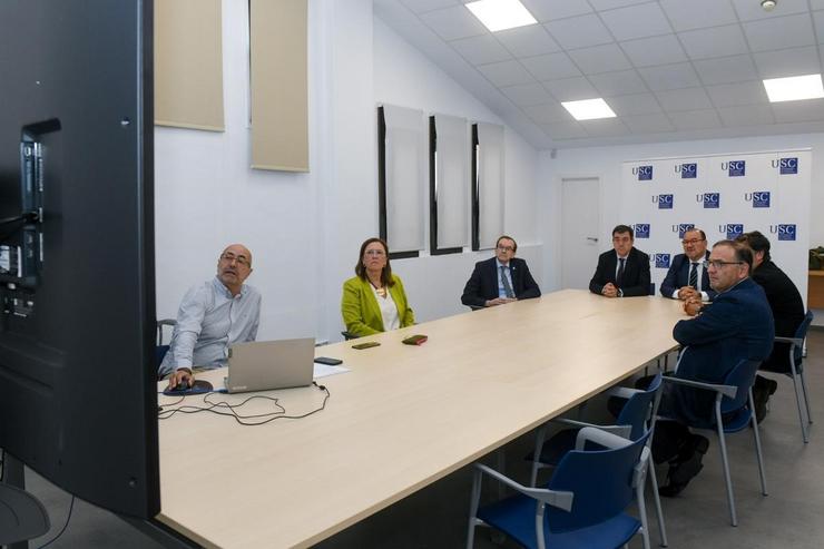 Simulacro de matrícula para comprobar a correcta implementación do sistema para a gratuidade impulsada pola Xunta de Galicia. XUNTA / Europa Press