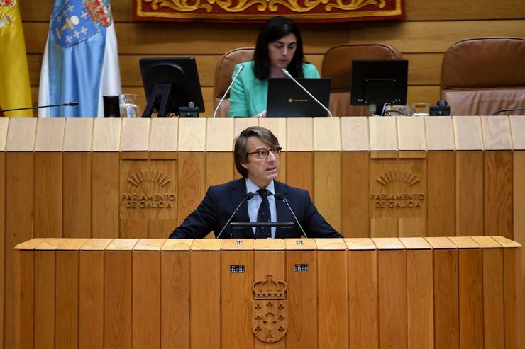 O conselleiro de Facenda, Miguel Corgos / MONICA ARCAY CARRO 
