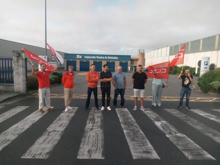 Persoal ITV galegas folga.. CC.OO. / Europa Press
