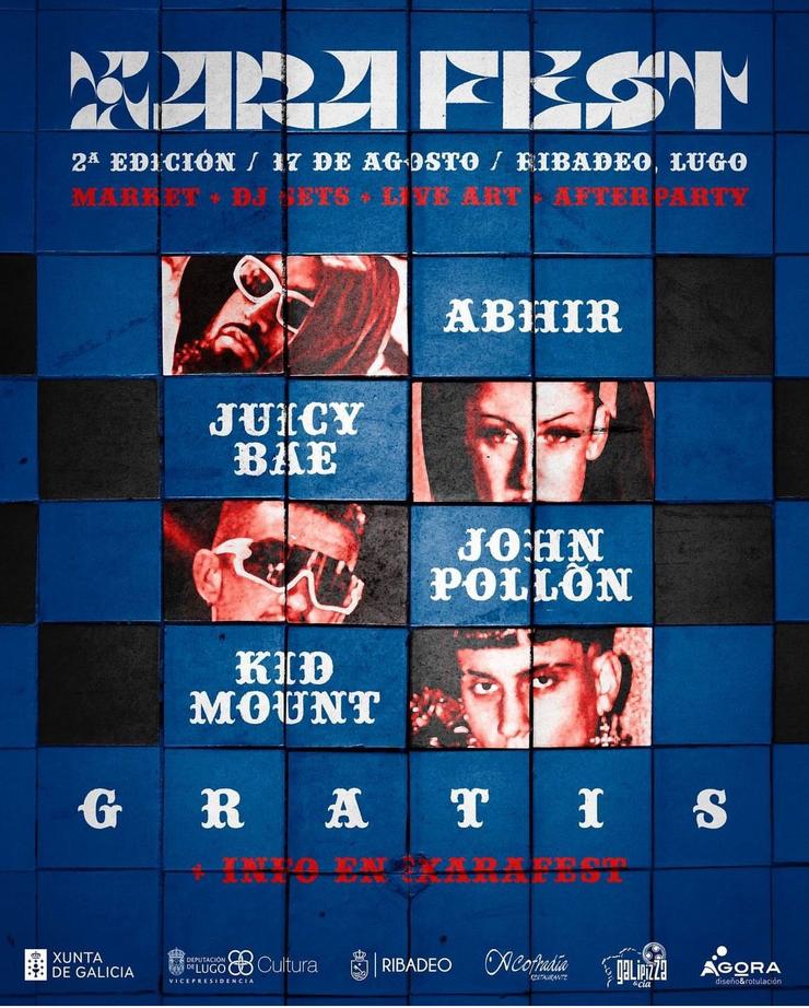 Cartel Xara Fest.. XARA FEST / Europa Press