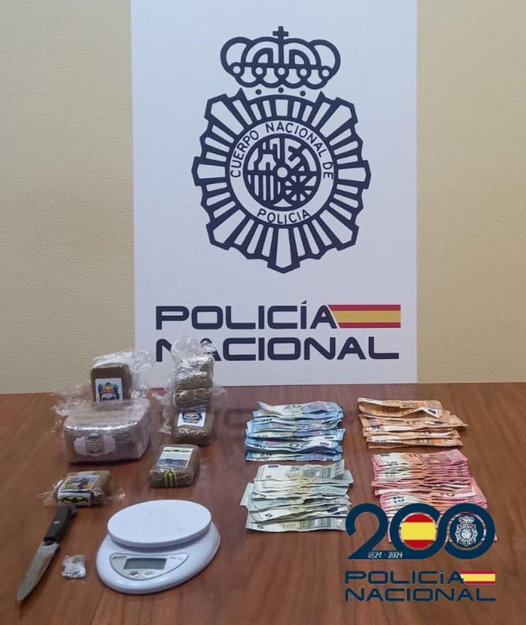 Imaxe dos elementos atopados.. POLICÍA NACIONAL / Europa Press