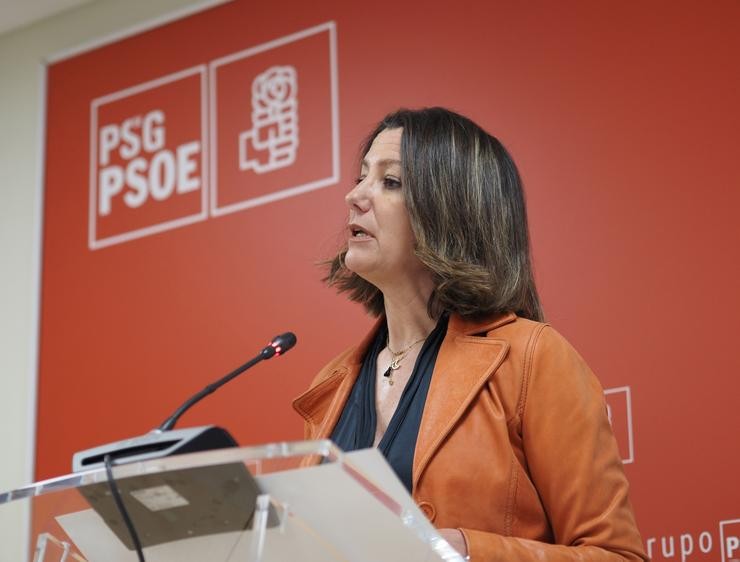 A deputada socialista no Parlamento galego Lara Méndez / PSDEG