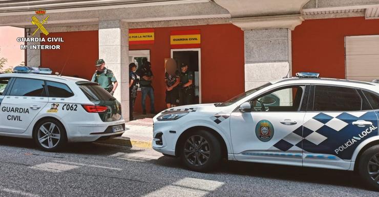 Detido en Moaña (Pontevedra) por tráfico de drogas.. GARDA CIVIL / Europa Press