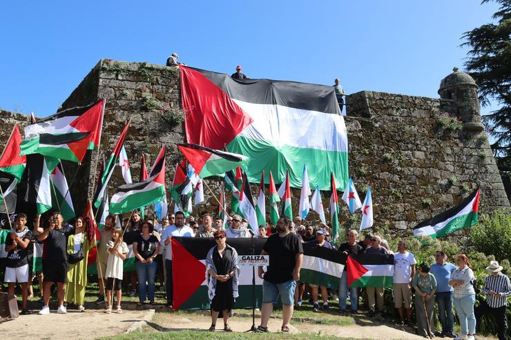 Concentración de apoio á causa palestina en Vigo, a 21 de agosto de 2024 / CIG VIGO - Arquivo