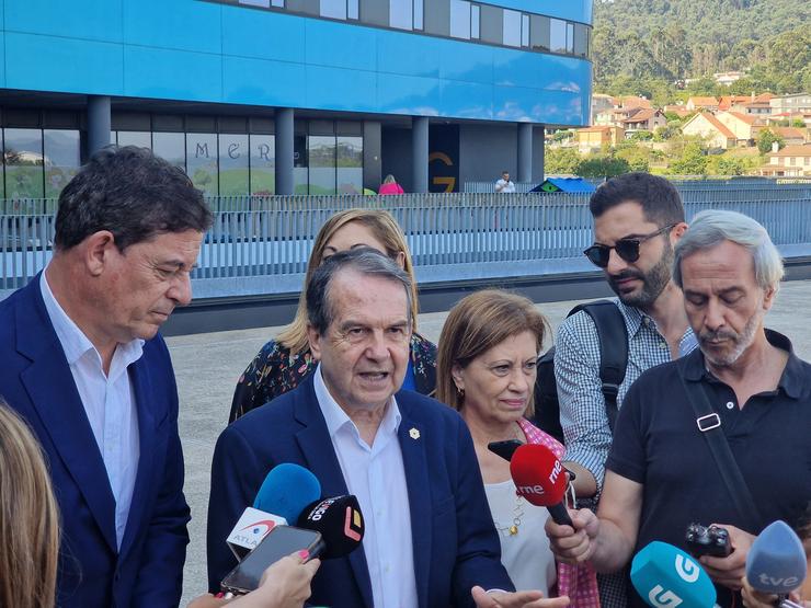 Besteiro e Caballero este venres en Vigo.. PEDRO DAVILA-EUROPA PRESS / Europa Press