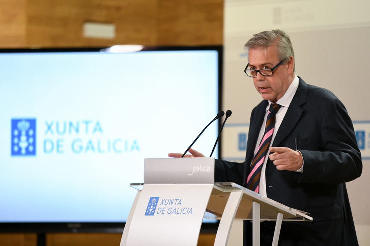 O conselleiro de Sanidade, Antonio Gómez Caamaño / MONICA ARCAY CARRO 