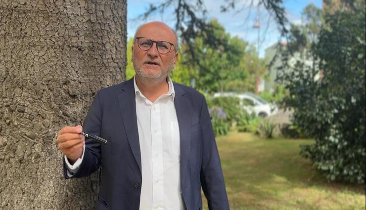 O responsable de Economía e Emprego da Executiva do PSdeG, Abel Losada.. PSDEG