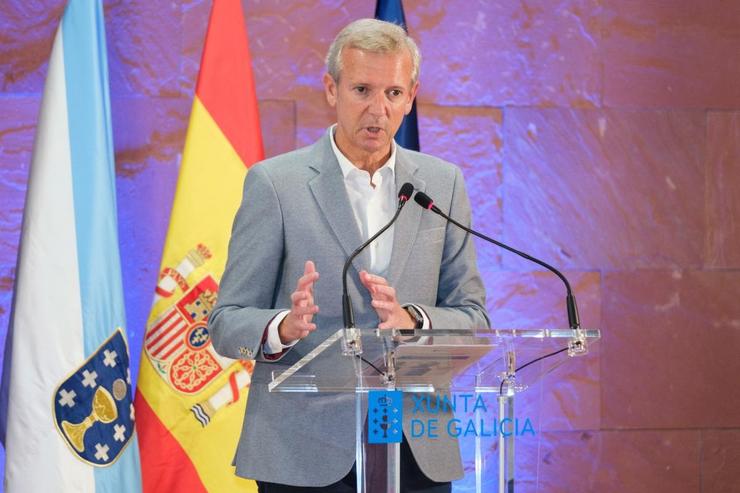 Alfonso Rueda.. XUNTA / Europa Press