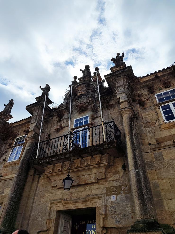 Fachada do Psiquiátrico de Conxo / GC