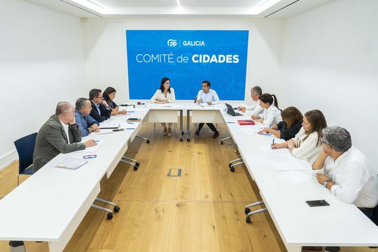Reunión do Comité de Cidades do PPdeG. PPDEG / Europa Press