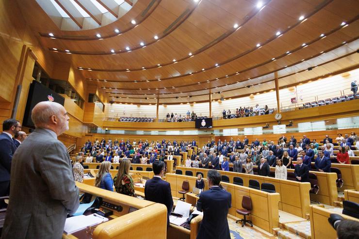 Arquivo - Hemiciclo durante unha sesión plenaria, no Hemiciclo do Senado, a 3 de outubro de 2023, en Madrid (España). O Grupo Parlamentario Popular no Senado presentou na Cámara Alta unha moción cuxo obxectivo é obrigar á diferentes forma. Eduardo Parra - Europa Press - Arquivo / Europa Press