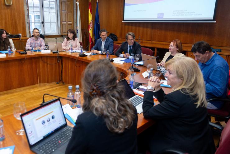 Reunión da comisión de seguimento do fondo social europeo, en Santiago. XUNTA / Europa Press