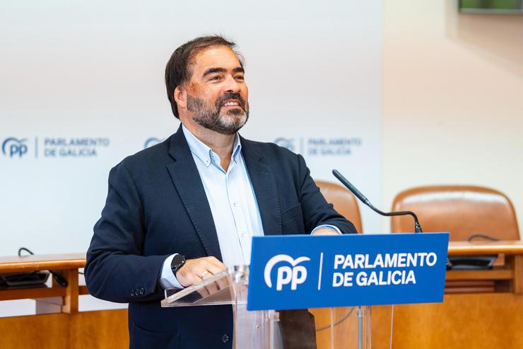 O portavoz do PP no Parlamento galego, Alberto Pazos Couñago / PP