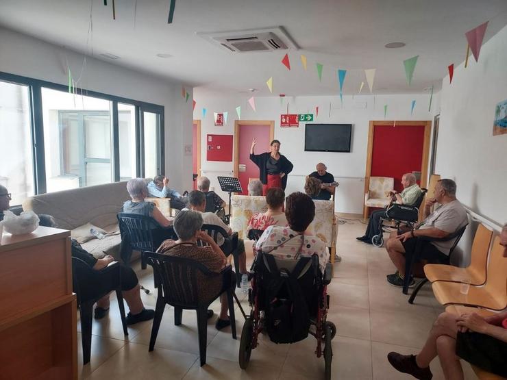 Actividade nunha residencia de maiores / Europa Press