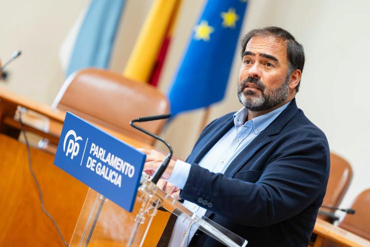 O portavoz parlamentar do PP de Galicia, Alberto Pazos Couñago / PP